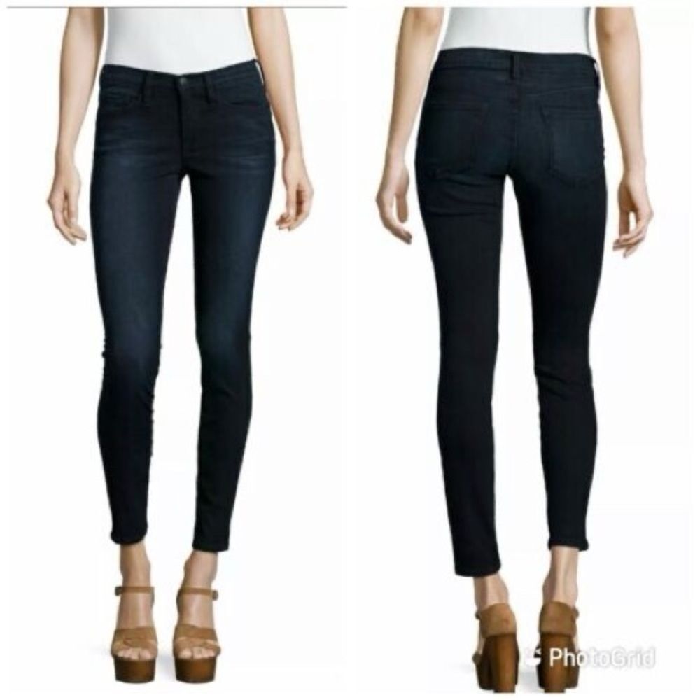Frame Le Skinny de Jeanne Jeans Manor Avenue Wash Denim Size 26